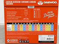 Daewoo - 2026 - gdax4050 - stroomgenerator 2.8kw - afbeelding 4 van  13