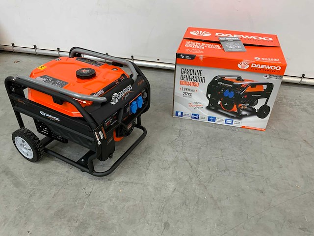 Daewoo - 2026 - gdax4050 - stroomgenerator - afbeelding 12 van  12