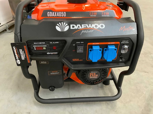 Daewoo - 2026 - gdax4050 - stroomgenerator - afbeelding 3 van  12