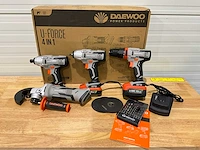 Daewoo - 2026 - u force 4 in 1 - gereedschapsset - afbeelding 2 van  7