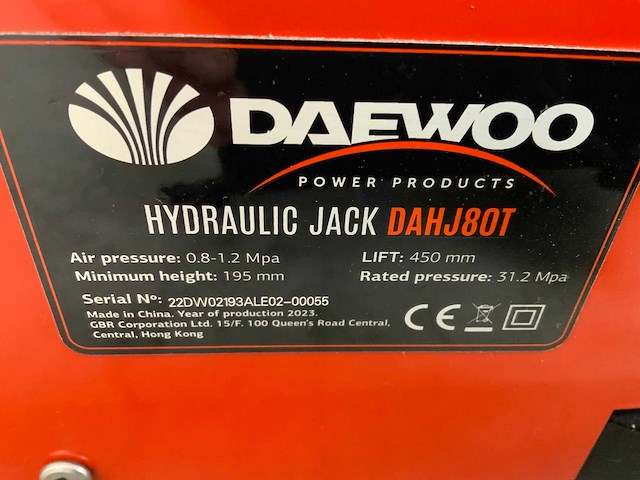 Daewoo - 80t. dahj - garagekrik - afbeelding 8 van  8