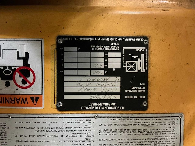 Daewoo - b13t - vorkheftruck met draagdoorn - afbeelding 9 van  10