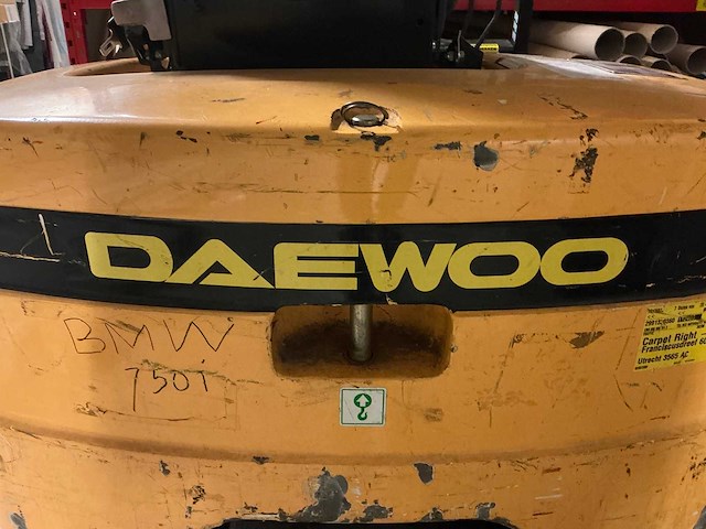 Daewoo - b13t - vorkheftruck met draagdoorn - afbeelding 7 van  10