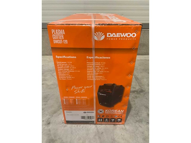 Daewoo - cut-120 - plasmasnijmachine - 2025 - afbeelding 7 van  15