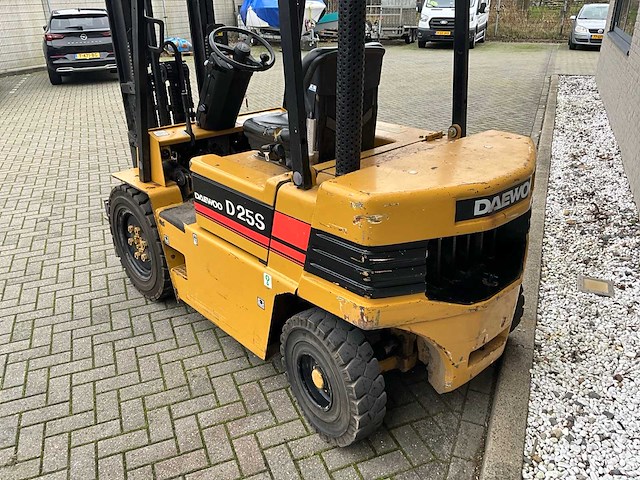 Daewoo - d25s-2 - diesel - vorkheftruck - afbeelding 8 van  14