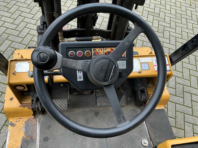 Daewoo - d25s-2 - diesel - vorkheftruck - afbeelding 3 van  16