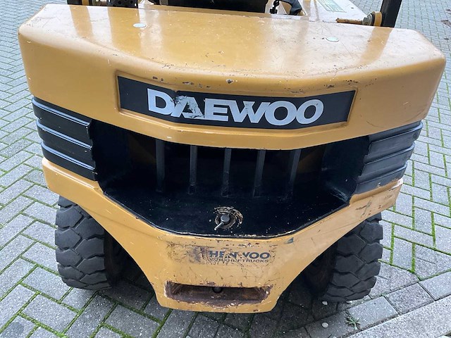 Daewoo - d25s-2 - diesel - vorkheftruck - afbeelding 11 van  16