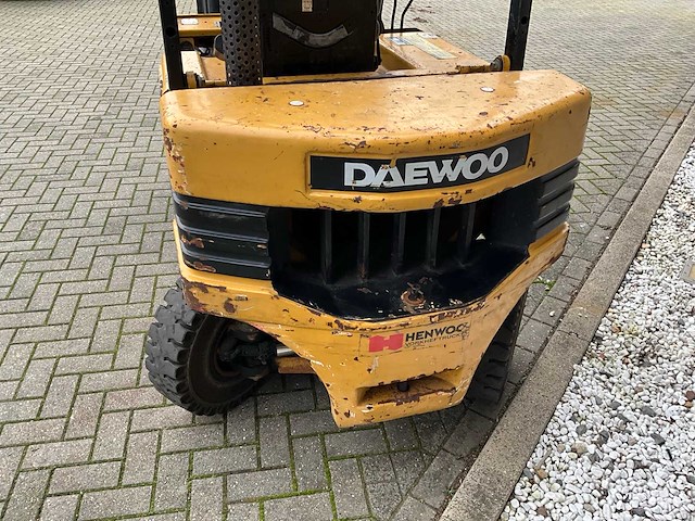 Daewoo - d25s-2 - diesel - vorkheftruck - afbeelding 7 van  13