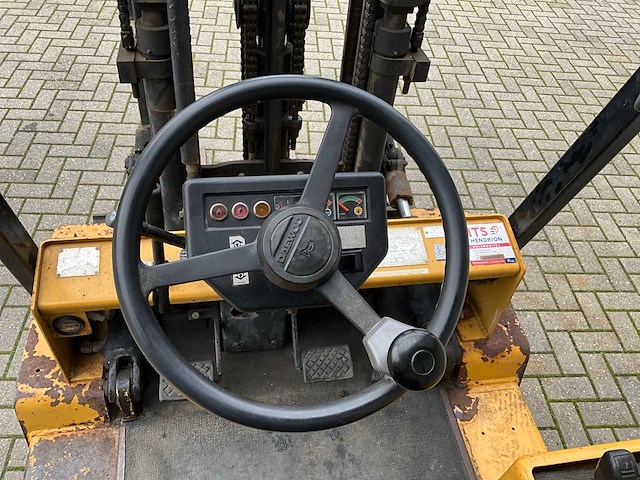 Daewoo - d25s-2 - diesel - vorkheftruck - afbeelding 12 van  13