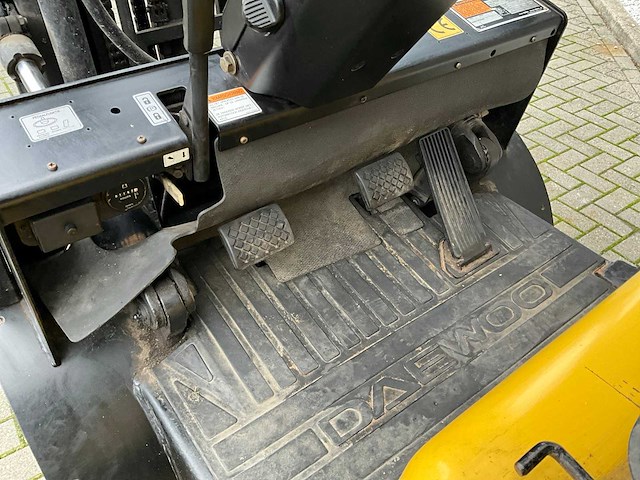 Daewoo - d25s-2 - diesel - vorkheftruck - afbeelding 14 van  15