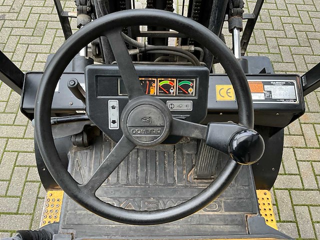 Daewoo - d25s-2 - diesel - vorkheftruck - afbeelding 15 van  15