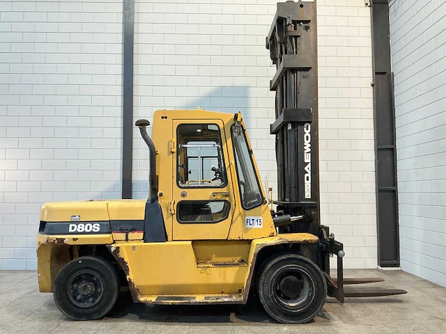 Daewoo - d80s-2 - 4.98m duplex - vorkheftruck - afbeelding 4 van  20