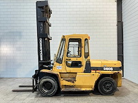 Daewoo - d80s-2 - 4.98m duplex - vorkheftruck - afbeelding 1 van  18