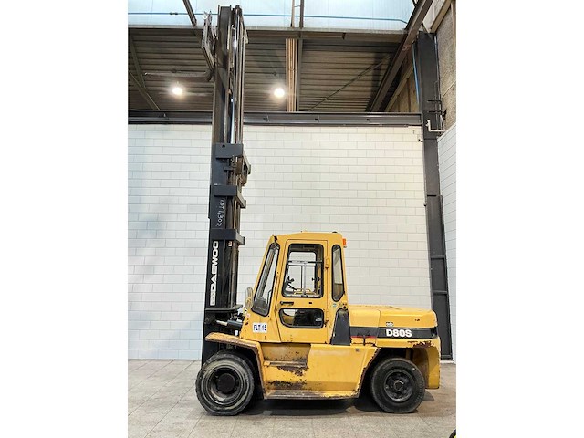 Daewoo - d80s-2 - 4.98m duplex - vorkheftruck - afbeelding 3 van  18