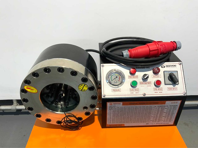 Daewoo - da5100-hc - hydraulische slangen pers - afbeelding 3 van  16