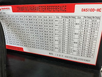 Daewoo - da5100-hc - hydraulische slangenpers - afbeelding 5 van  13