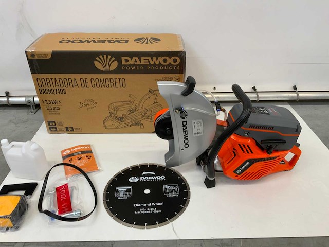Daewoo - dacnq740s - betonzaag - 2025 - afbeelding 10 van  17