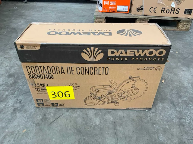 Daewoo - dacnq740s - betonzaag - 2025 - afbeelding 9 van  16