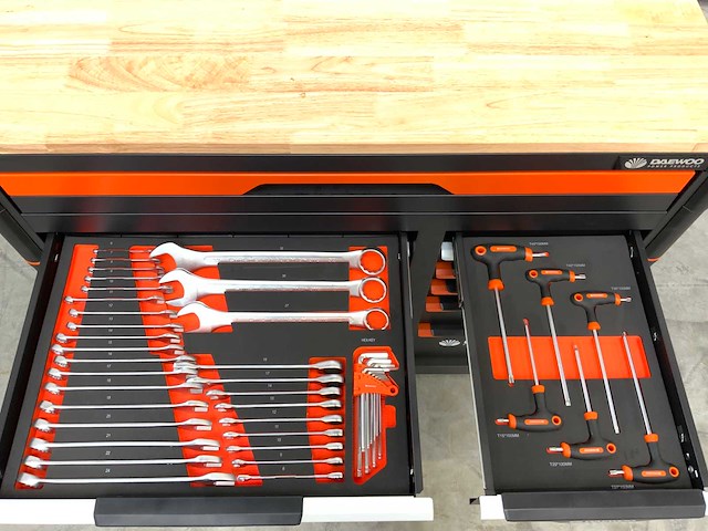 Daewoo - damws267 - 267 delig - gereedschapswagen - afbeelding 26 van  27