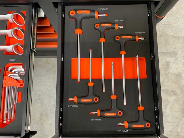 Daewoo - damws267 - 267 delig - gereedschapswagen - afbeelding 2 van  19