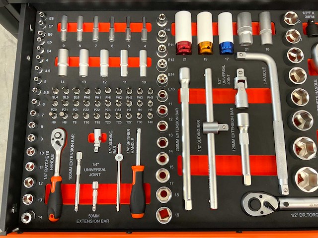 Daewoo - damws267 - 267 delig - gereedschapswagen - afbeelding 16 van  18
