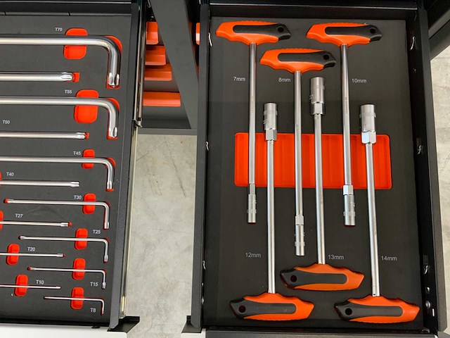 Daewoo - damws267 - 267 delig - gereedschapswagen - afbeelding 3 van  21