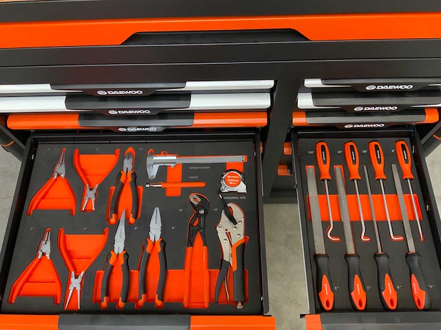 Daewoo - damws267 - 267 delig - gereedschapswagen - afbeelding 4 van  21