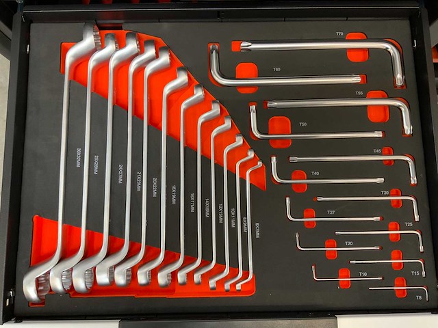 Daewoo - damws267 - 267 delig - gereedschapswagen - afbeelding 2 van  10