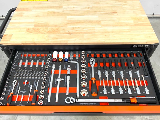 Daewoo - damws267 - 267 delig - gereedschapswagen - afbeelding 20 van  21