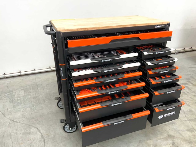 Daewoo - damws267 - 267 delig - gereedschapswagen - afbeelding 14 van  18