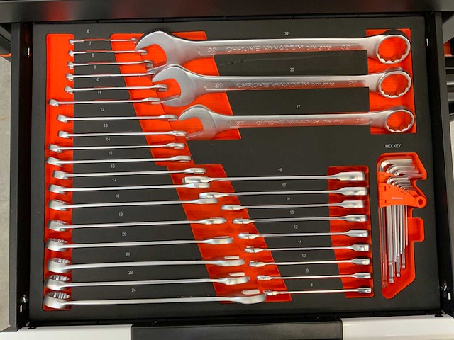 Daewoo - damws267 - 267 delig - gereedschapswagen - afbeelding 16 van  29