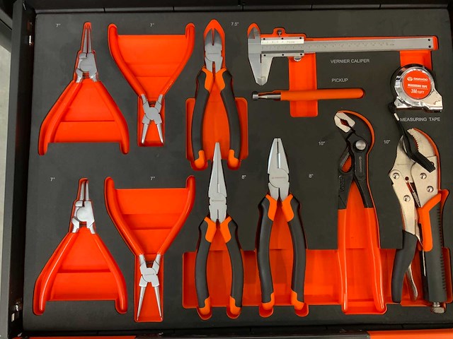 Daewoo - damws267 - 267 delig - gereedschapswagen - afbeelding 8 van  24