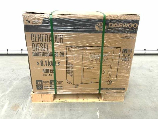 Daewoo - ddae10500dse-3g - 8.1 kva diesel generator 230/400v - afbeelding 23 van  26