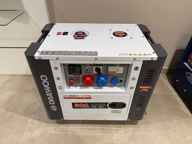 Daewoo - ddae10500dse-3g - stroomgenerator - afbeelding 10 van  10