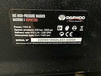 Daewoo - dhpw7300 - hogedruk reiniger heetwater 140 °c - 210 bar - 2026 - afbeelding 4 van  14