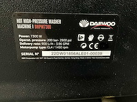 Daewoo - dhpw7300 - hogedruk reiniger heetwater 7300w - 2026 diesel - afbeelding 3 van  9
