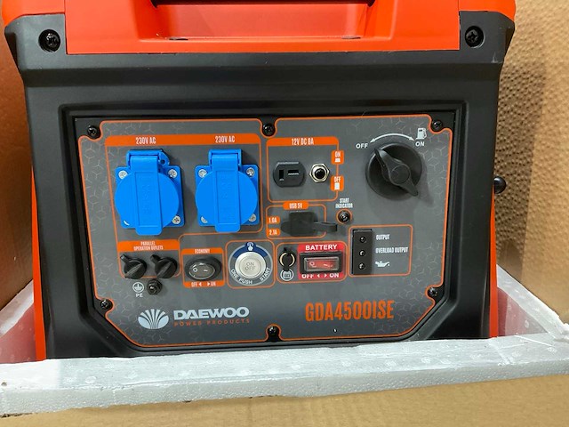 Daewoo - gda4500ise - generator - afbeelding 7 van  10