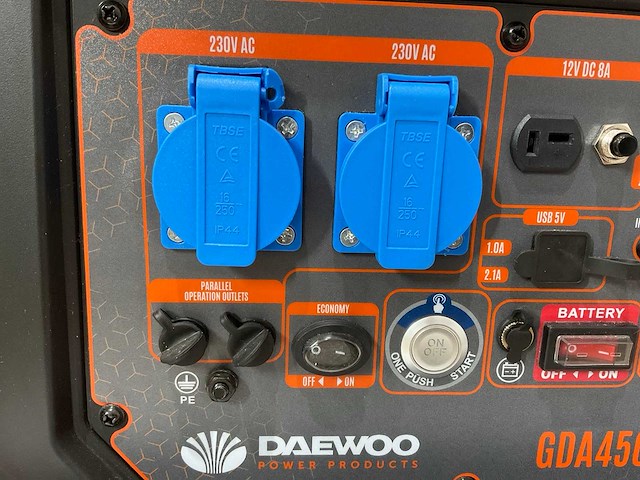 Daewoo - gda4500ise - generator - afbeelding 8 van  10
