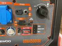 Daewoo - gda4500ise - generator - afbeelding 9 van  10