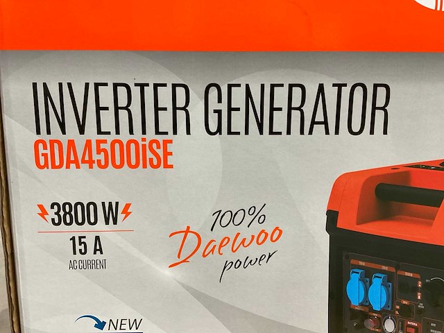 Daewoo - gda4500ise - generator - afbeelding 10 van  10