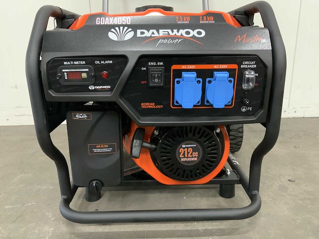 Daewoo - gdax4050 - stroomgenerator / aggregaat - afbeelding 2 van  9