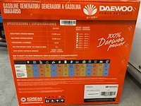 Daewoo - gdax4050 - stroomgeneratoren (4x) - afbeelding 3 van  12
