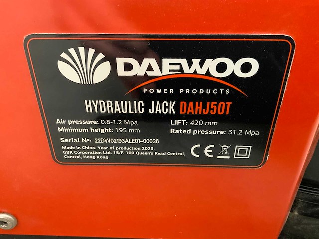 Daewoo 50t. dahj garagekrik - afbeelding 11 van  15