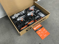 Daewoo accu gereedschapset u-force 4 in 1 gereedschap - 2 accu's - accu lader - afbeelding 1 van  8