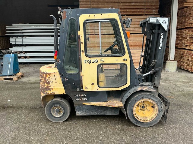 Daewoo d25s vorkheftruck - afbeelding 4 van  25