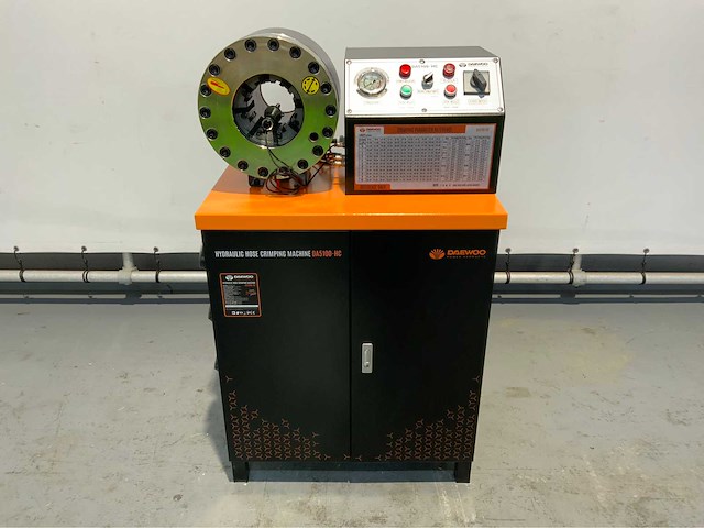 Daewoo da5100-hc - hydraulische slangen pers - krimpbereik: 15-63mm - 3000w - afbeelding 11 van  16