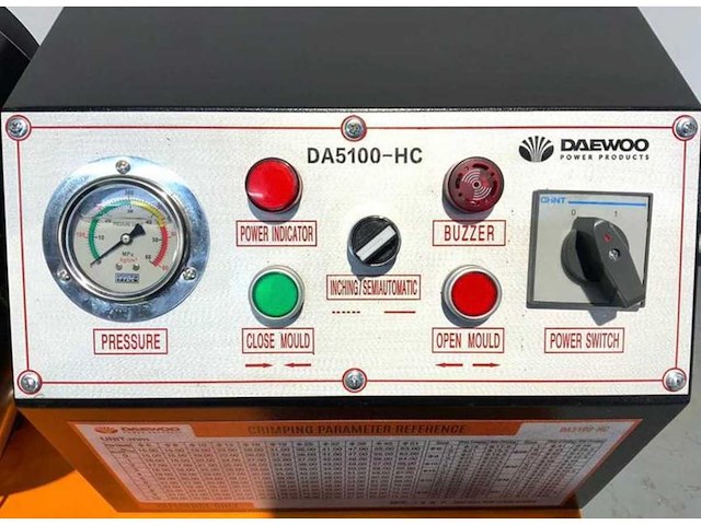 Daewoo da5100-hc- hydraulische pers - afbeelding 11 van  16