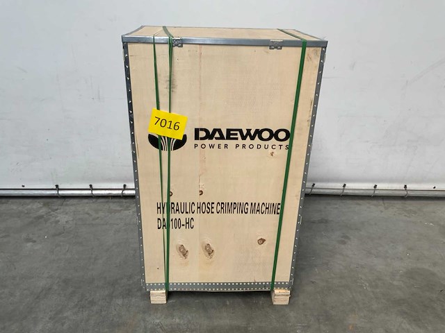 Daewoo da5100-hc hydraulische slangenpers - afbeelding 6 van  13