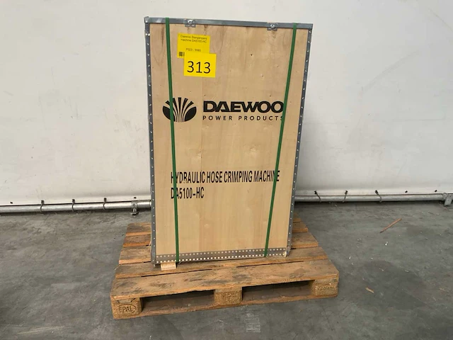 Daewoo da5100-hc hydraulische slangenpers - afbeelding 4 van  14