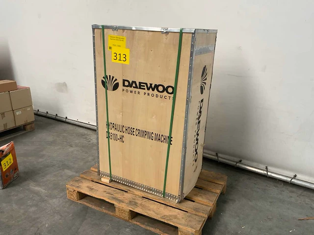 Daewoo da5100-hc hydraulische slangenpers - afbeelding 5 van  14